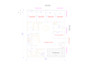 draw architectural 2d floor plan in autocad